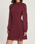 Deimantė – Elegante vestido de manga larga