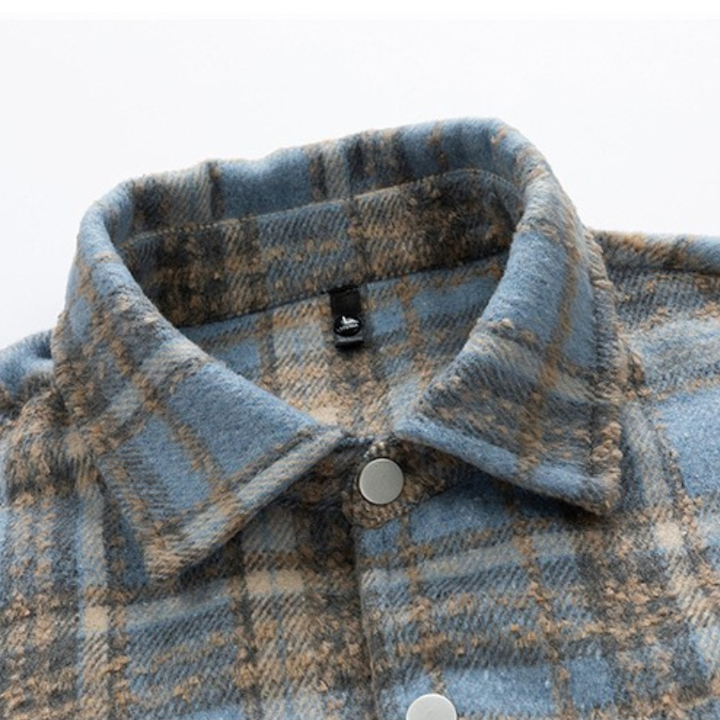 Chaqueta de Cachemira con Bufanda Clásica