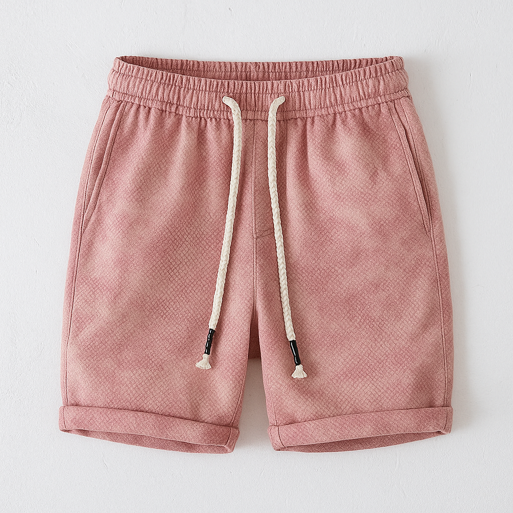 Shorts de punto texturizado Brooklyn
