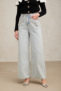 Malda – Jeans con Acabados Decorativos