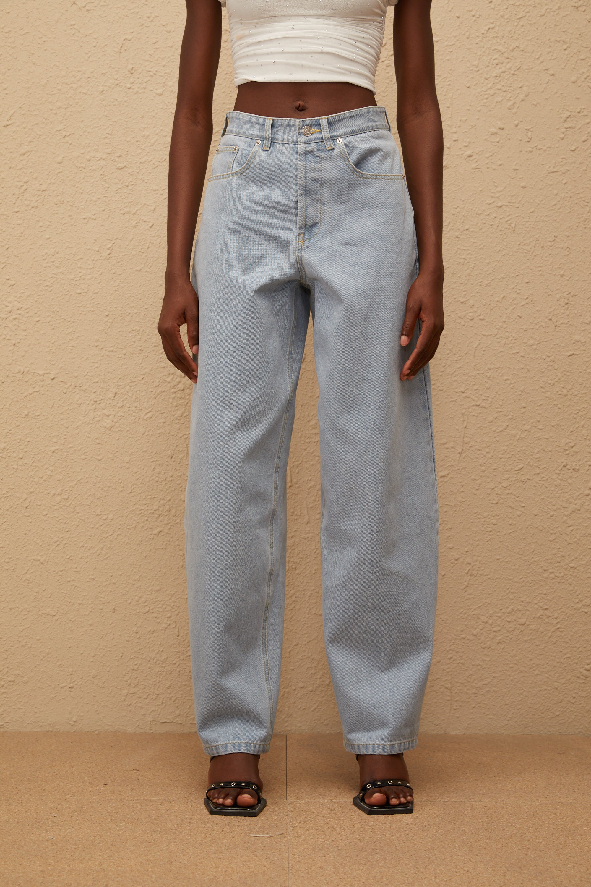 Alix – Pantalones Vaqueros de Corte Amplio