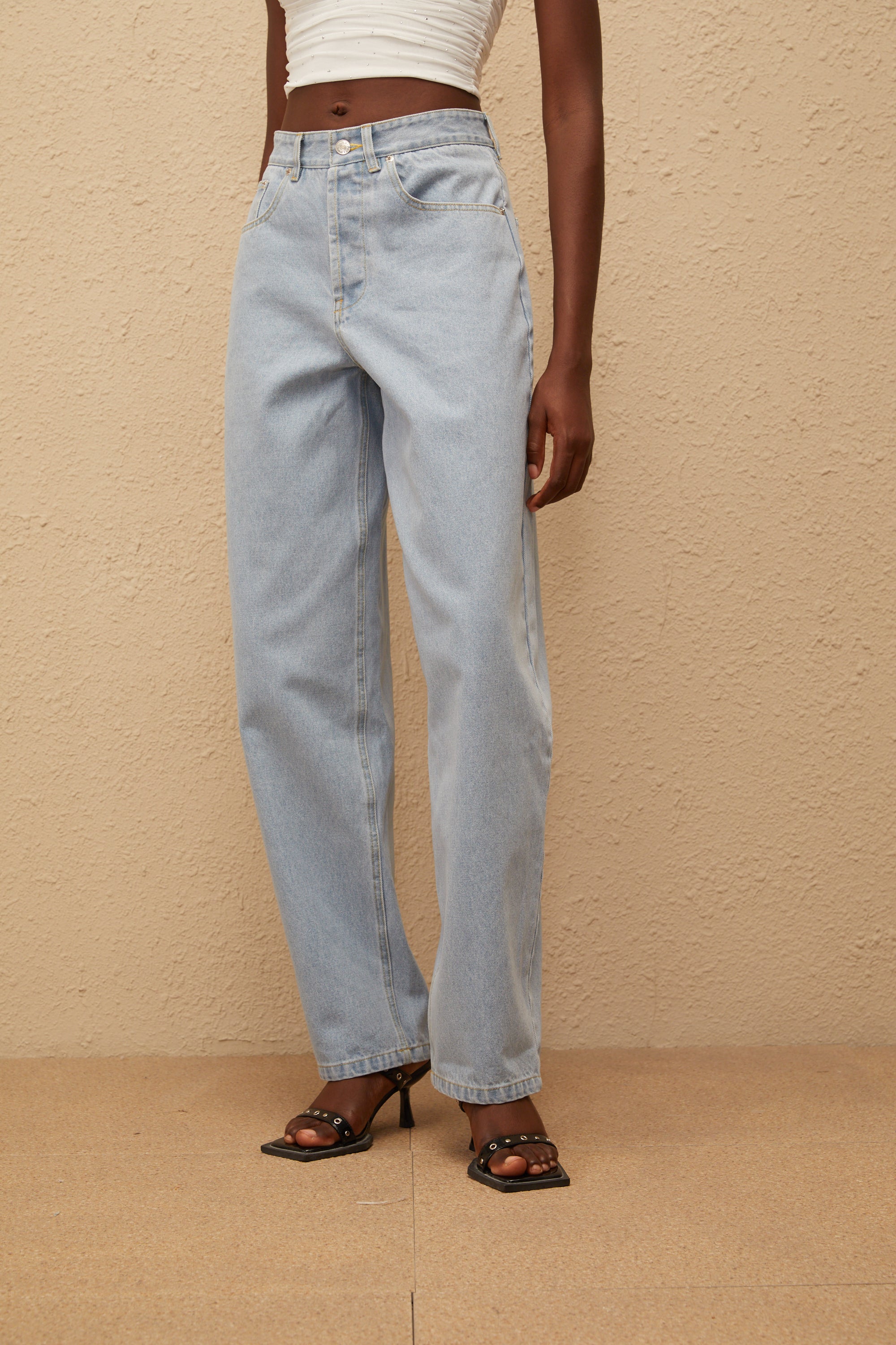 Alix – Pantalones Vaqueros de Corte Amplio