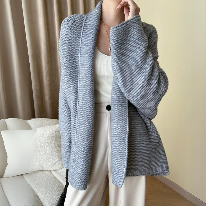 Cardigan de Lana Tejida Rosalie