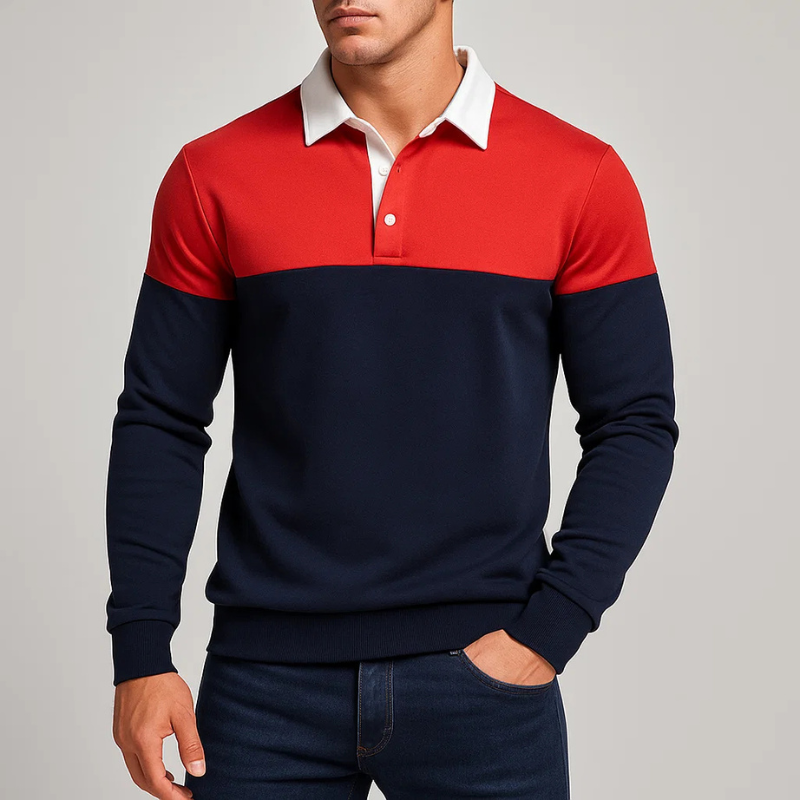 Larga Manga Polo Parker