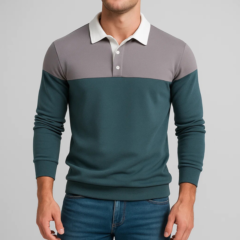 Larga Manga Polo Parker