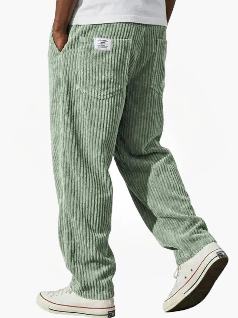 Domas – Pantalones de terciopelo casuales para hombre