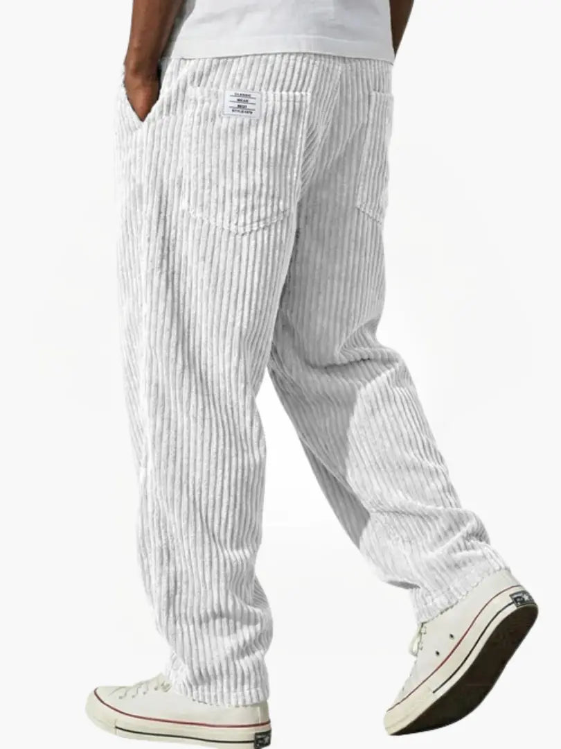 Domas – Pantalones de terciopelo casuales para hombre