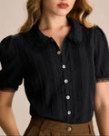 Rosalie – Blusa con Acentos de Encaje