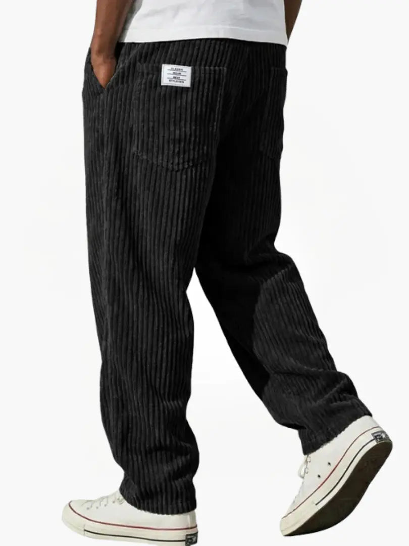 Domas – Pantalones de terciopelo casuales para hombre