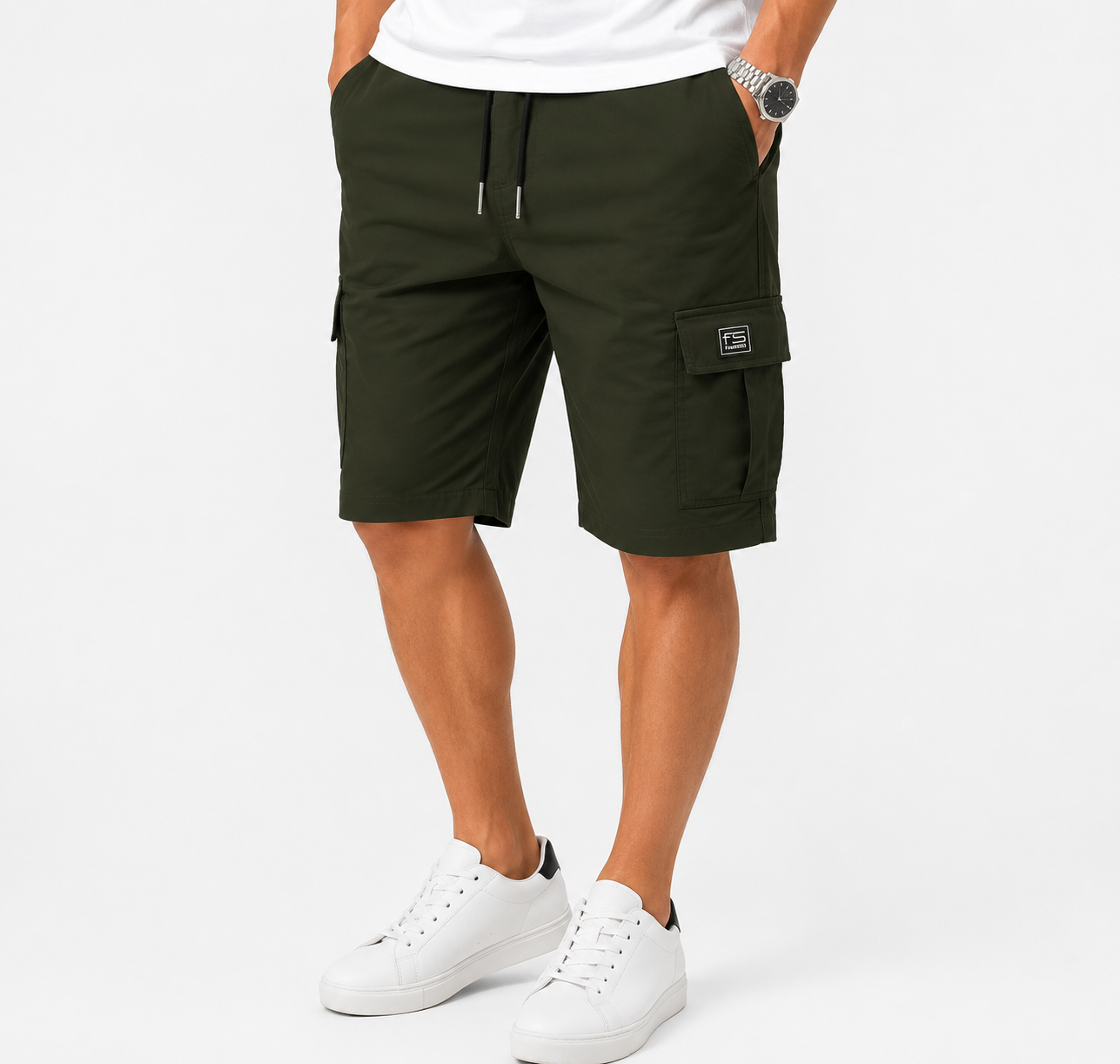 Arnas – Pantalones cortos de carga para caballeros