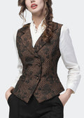 Chaleco de lujo con diseño jacquard