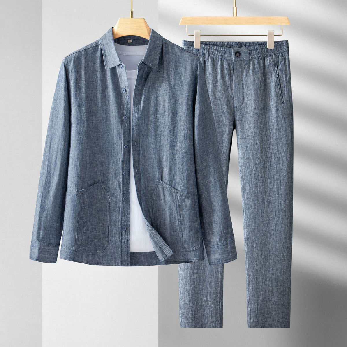 Conjunto de lino de lujo