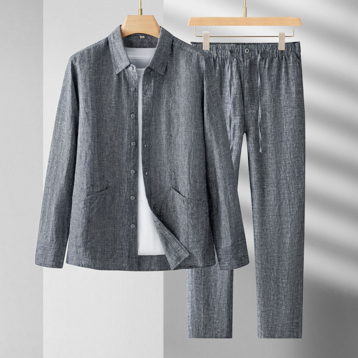 Conjunto de lino de lujo