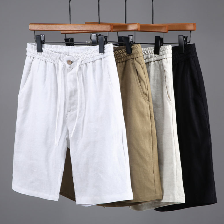Shorts de lino Montclair