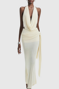 Svajūnė – Elegante vestido largo ajustado
