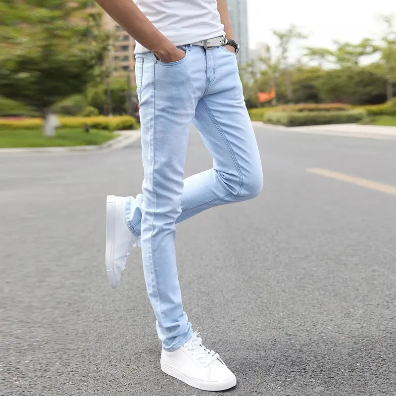 Rytis - Jeans Ajustados de Tela Elástica