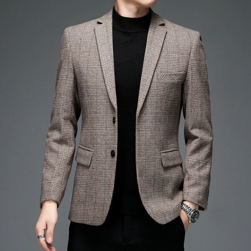 Chaqueta de Lana Mercerizada