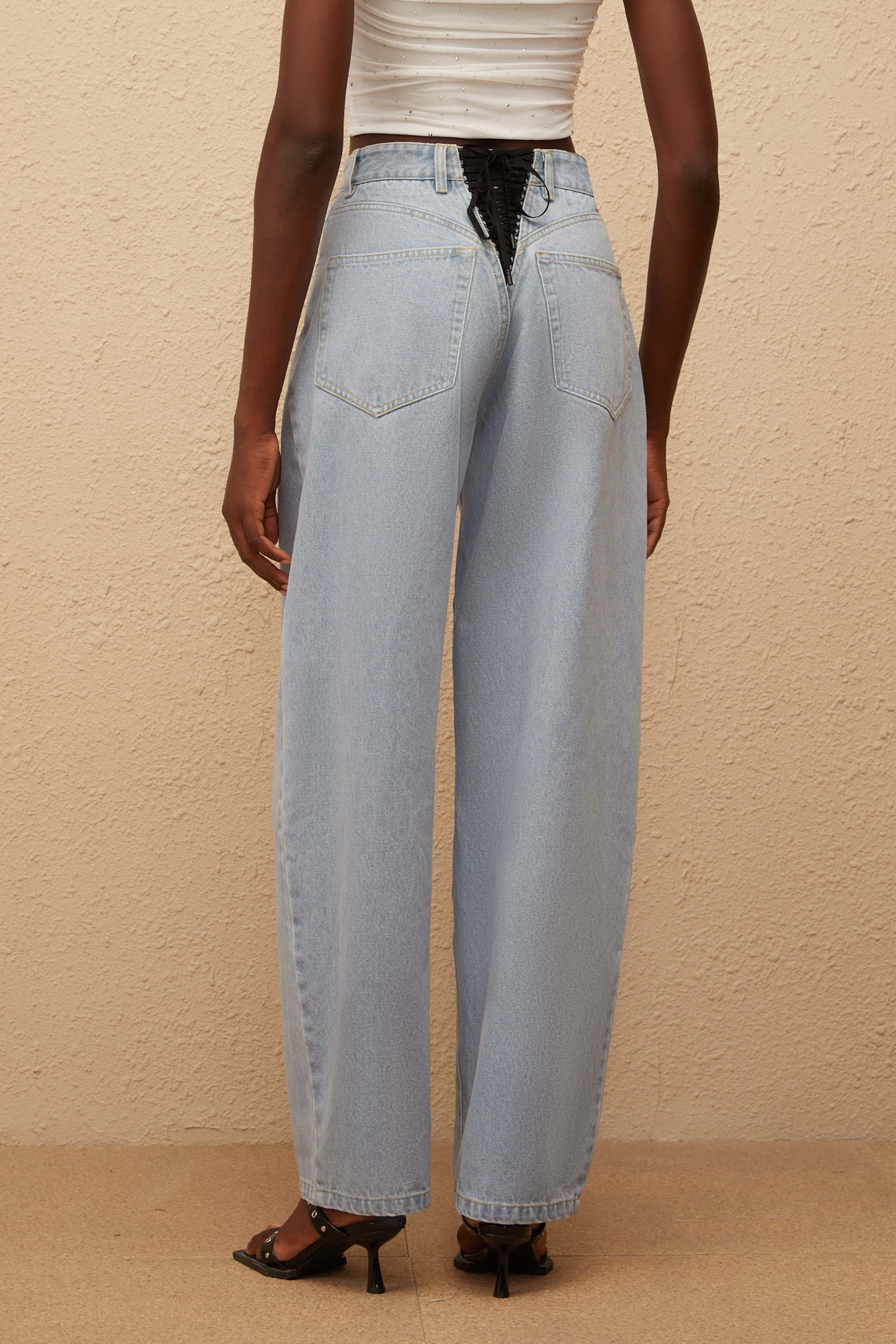 Alix – Pantalones Vaqueros de Corte Amplio