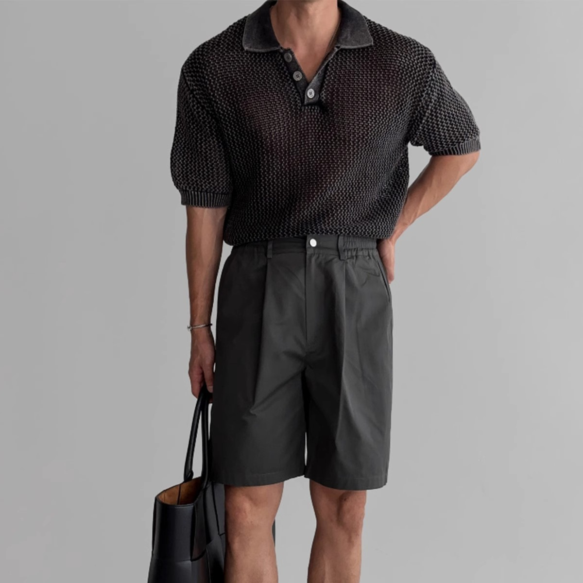 Camisa Polo Waffle Harvey
