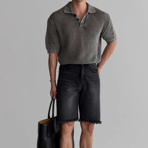 Camisa Polo Texturizada Harvey