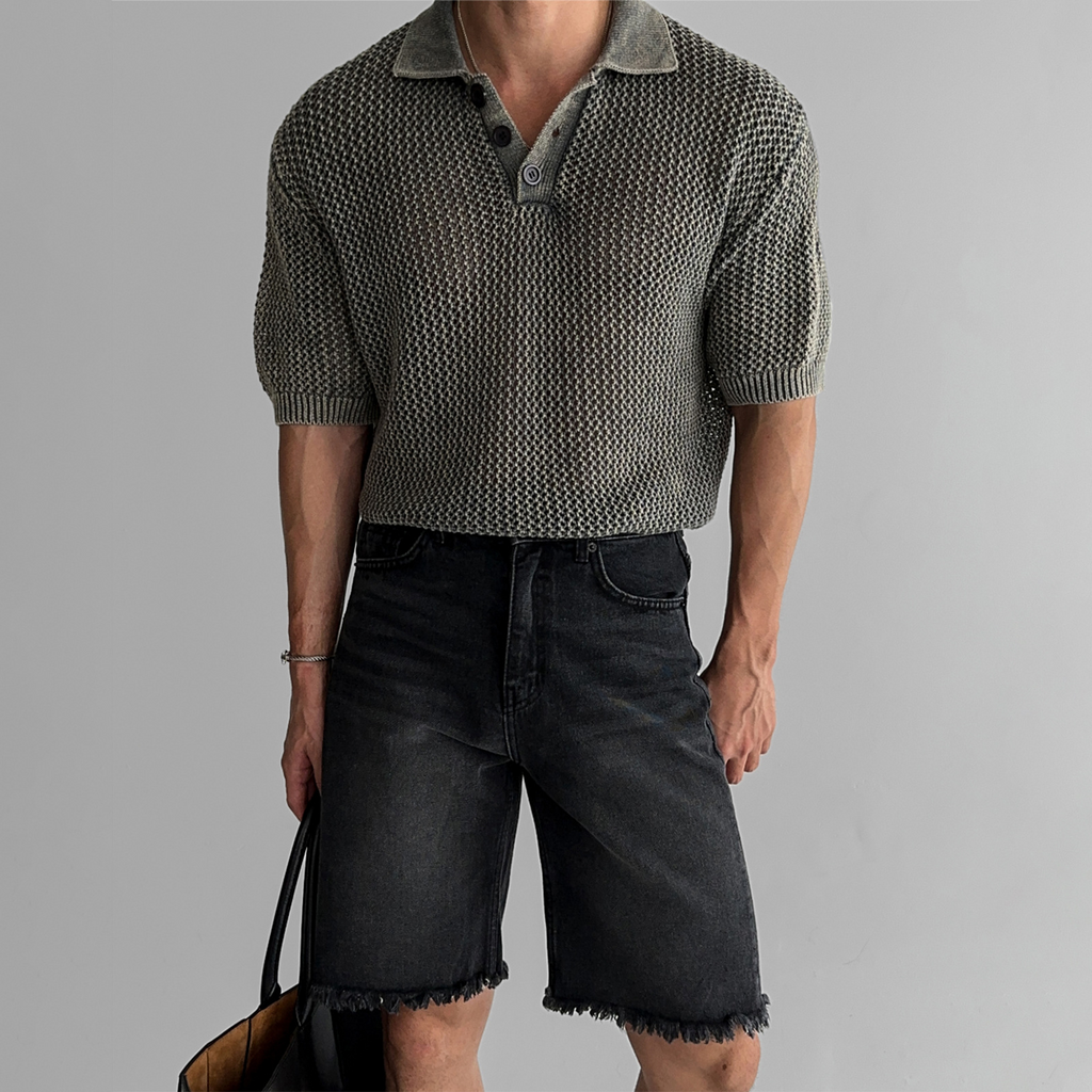 Camisa Polo Texturizada Harvey
