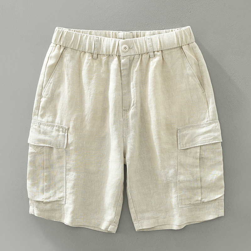 Shorts de lino Positano