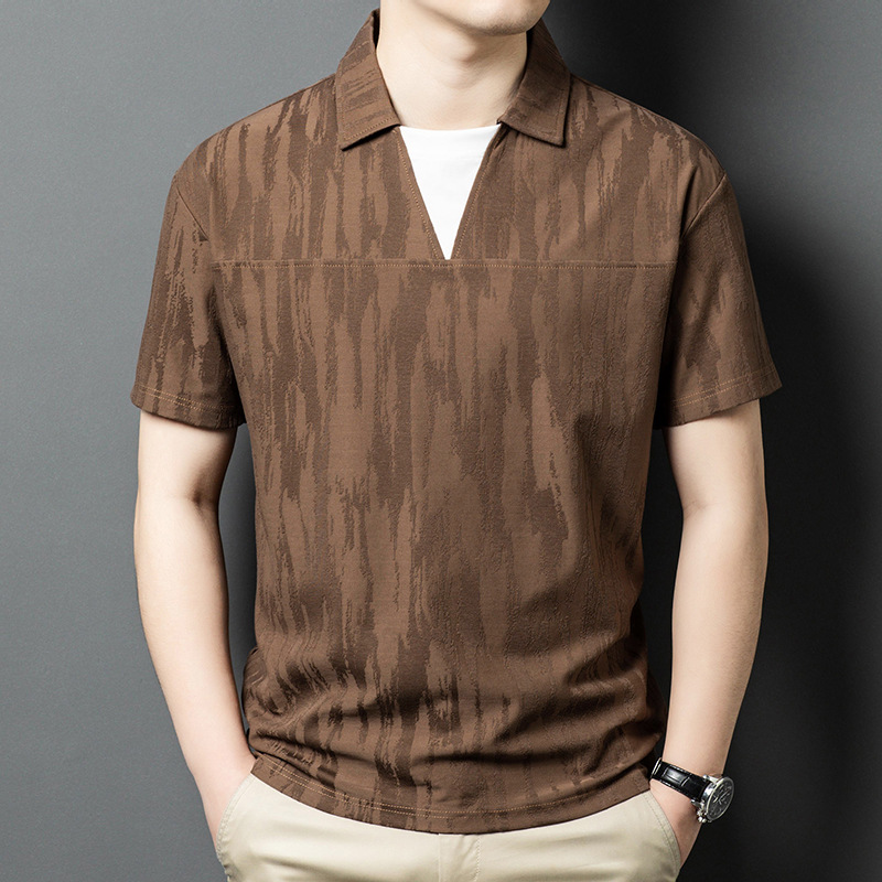 Camiseta polo Massimo de elegancia atemporal