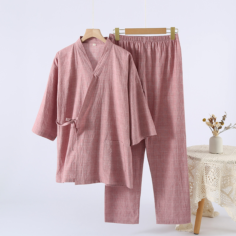 Conjunto de Envoltura de Lino Nukumori
