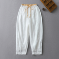 Darja – Pantalones de lino para actividades informales