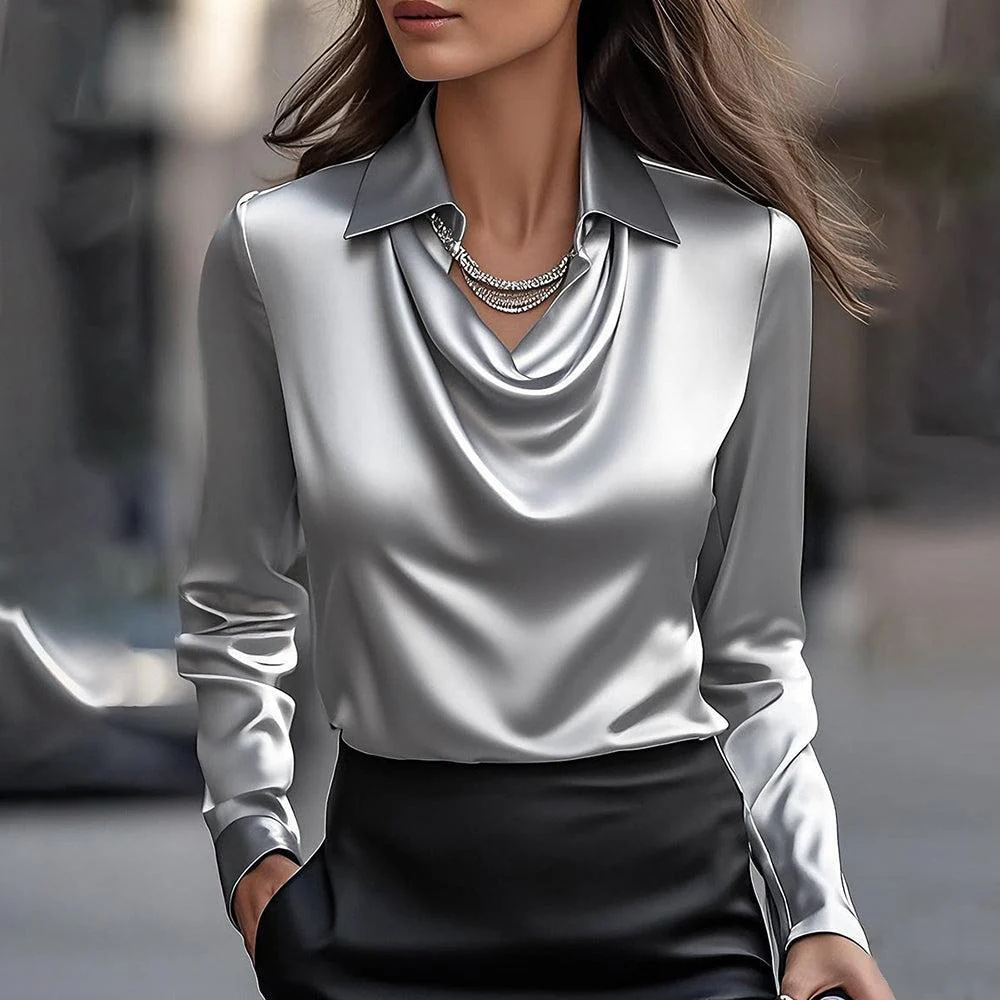 Satin Blouse by Gia Morelli