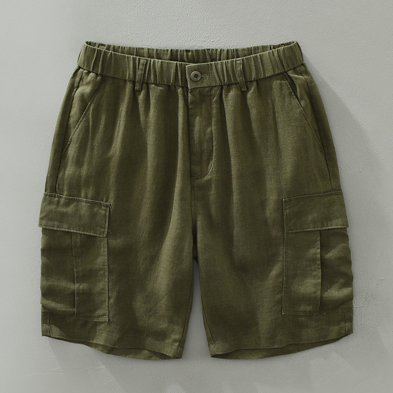 Shorts de lino Positano