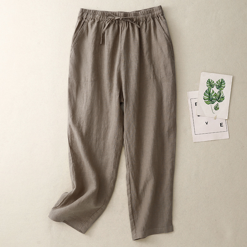 Jieva – Clásicos Pantalones de Lino