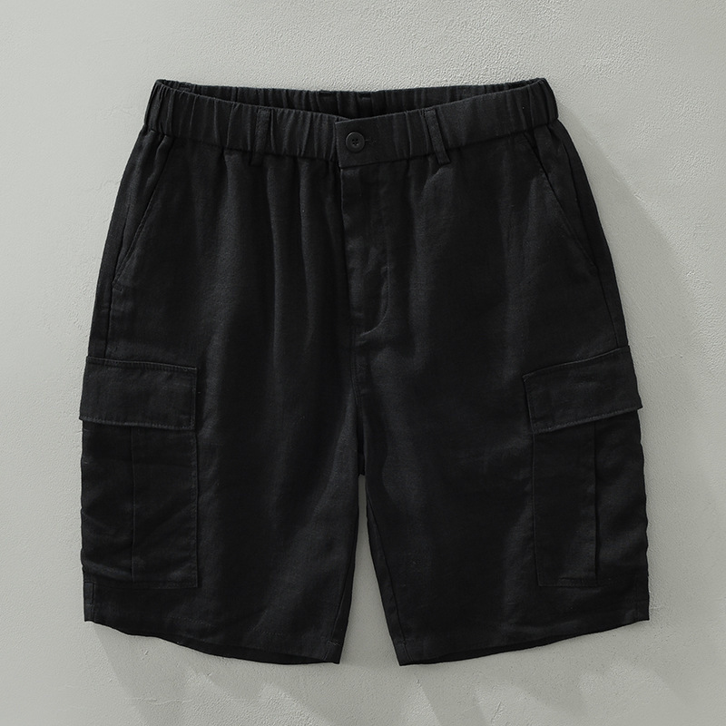 Shorts de lino Positano