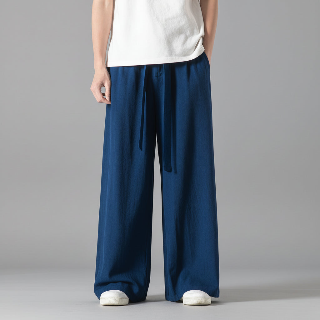 Damiano Pantalones de Algodón