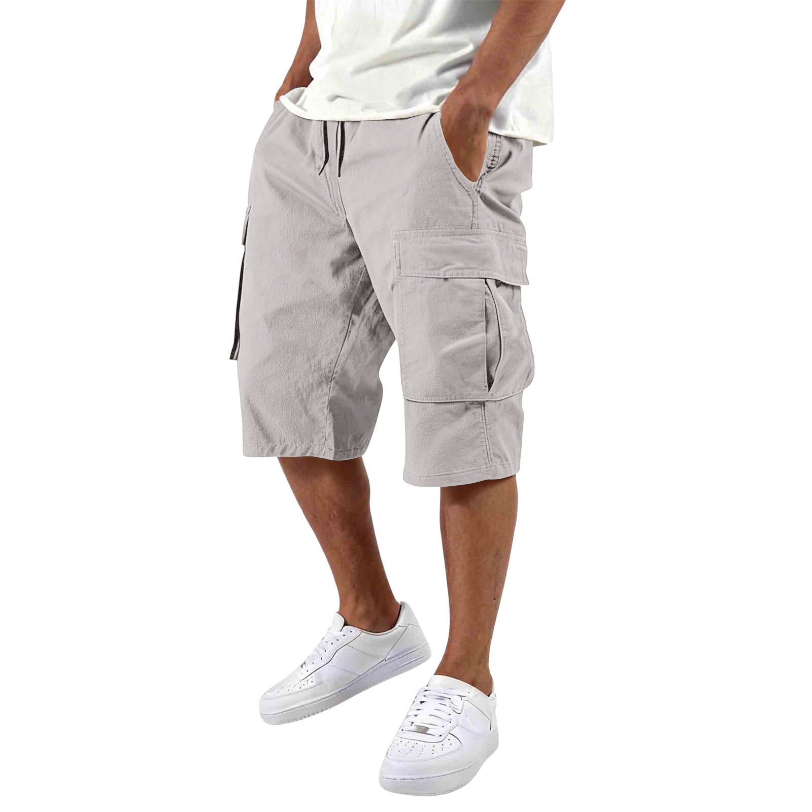 Dovydas – Pantalones cortos cargo de ajuste relajado