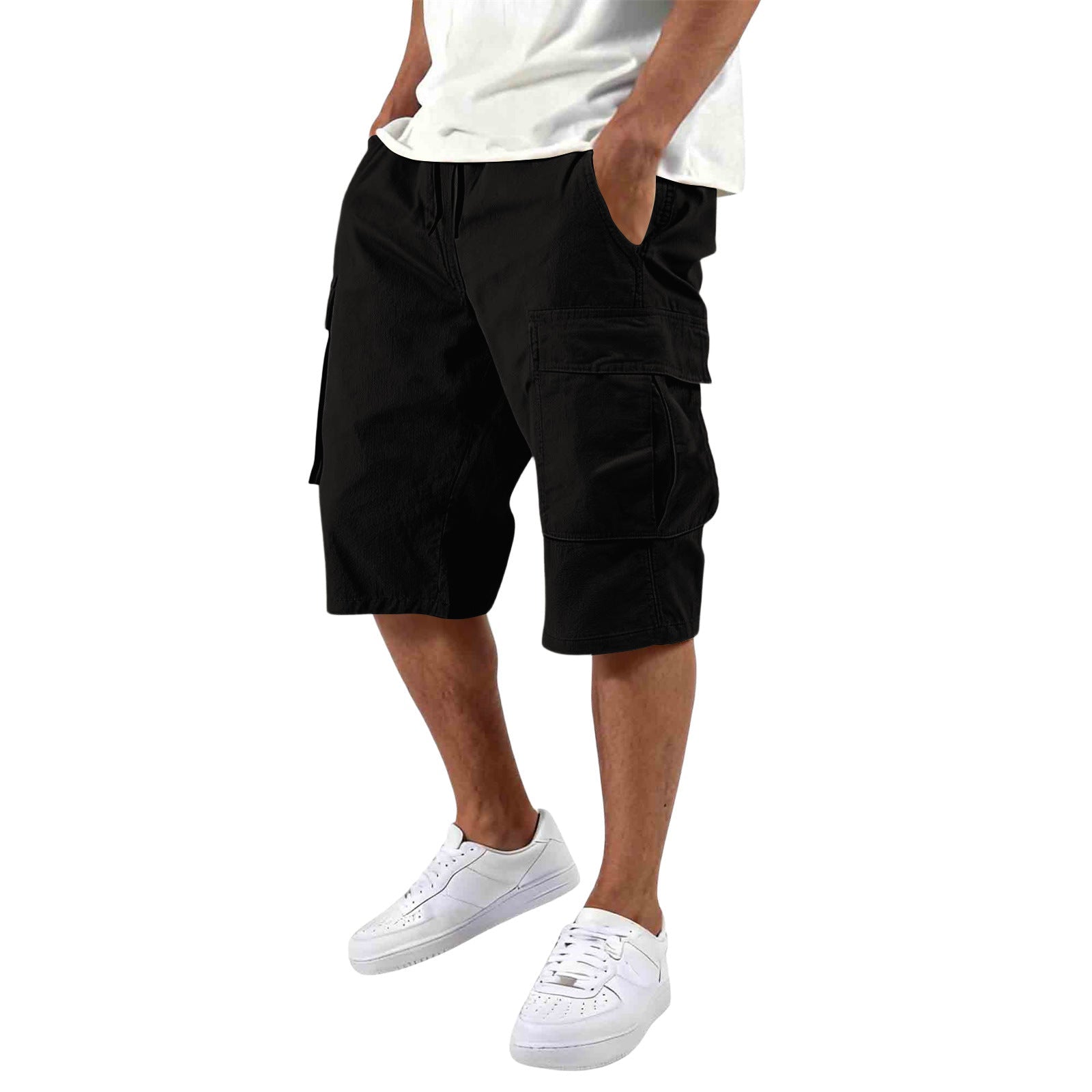 Dovydas – Pantalones cortos cargo de ajuste relajado