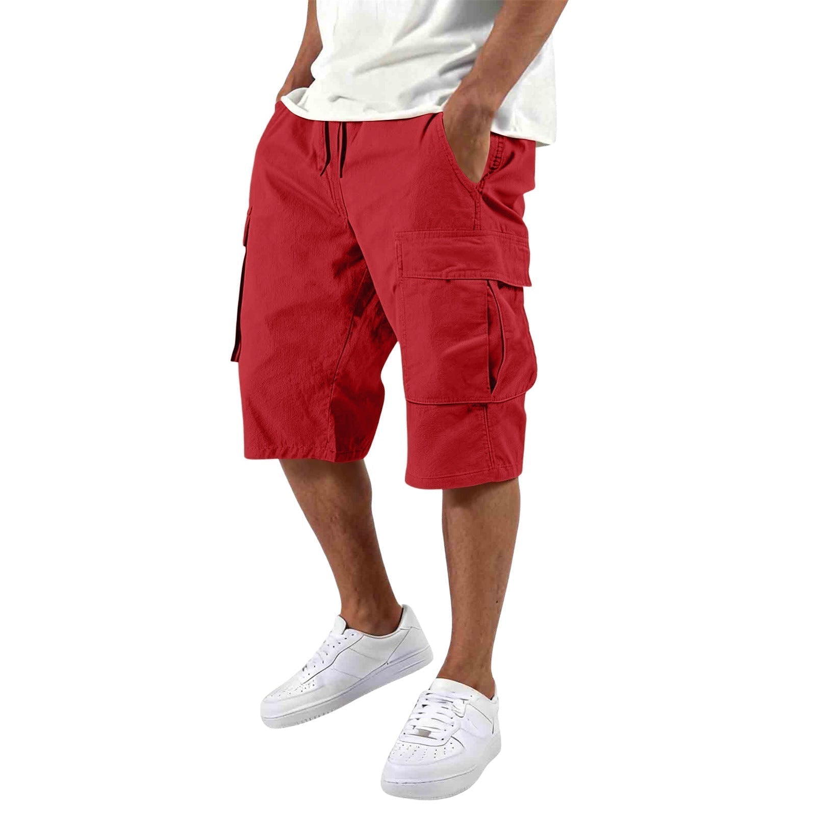 Dovydas – Pantalones cortos cargo de ajuste relajado