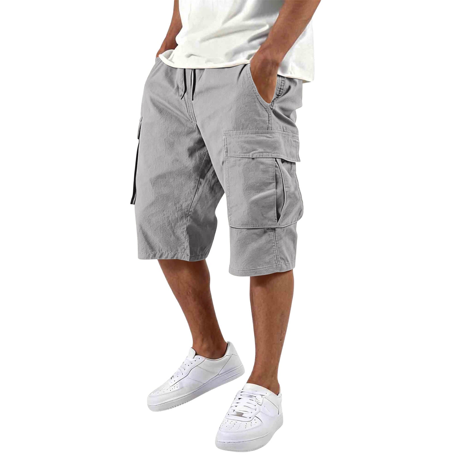 Dovydas – Pantalones cortos cargo de ajuste relajado