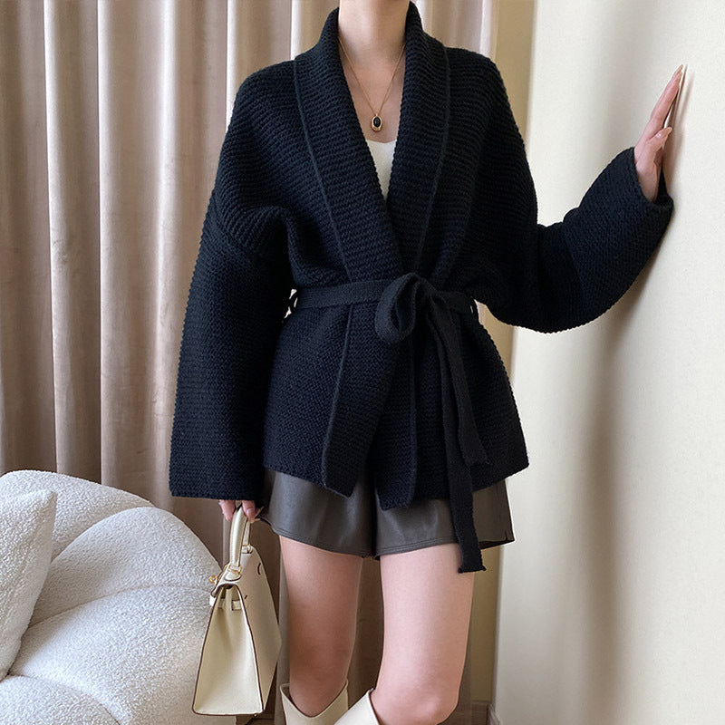 Cardigan de Lana Tejida Rosalie