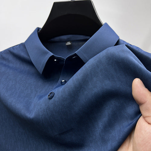 Camisa Polo de Seda de Alta Calidad Marcello