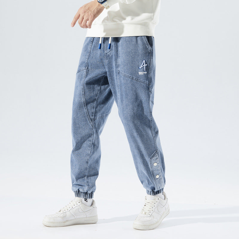 Joggers de mezclilla