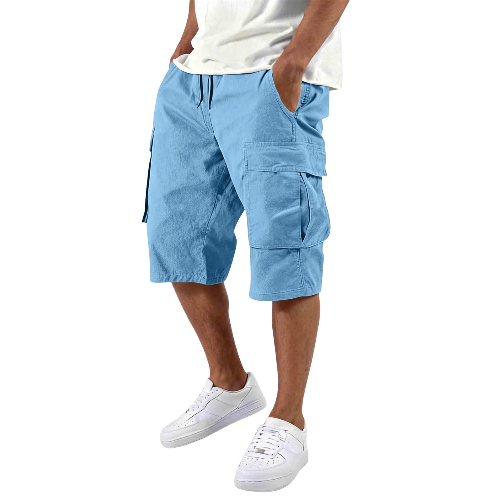 Dovydas – Pantalones cortos cargo de ajuste relajado