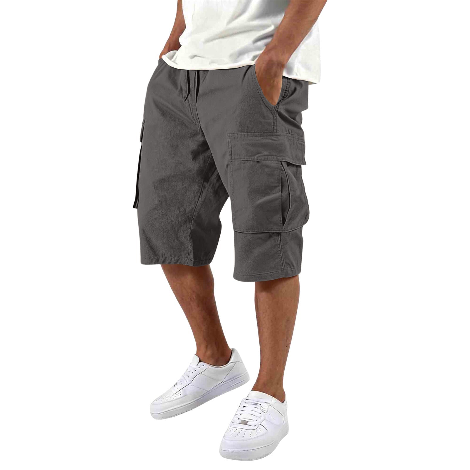 Dovydas – Pantalones cortos cargo de ajuste relajado