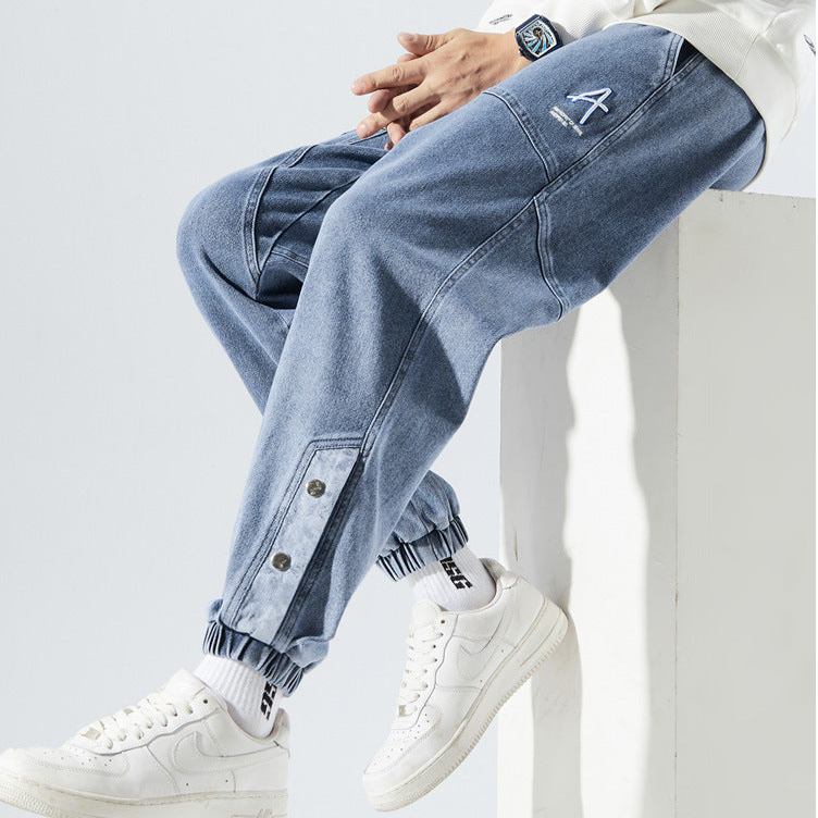 Joggers de mezclilla