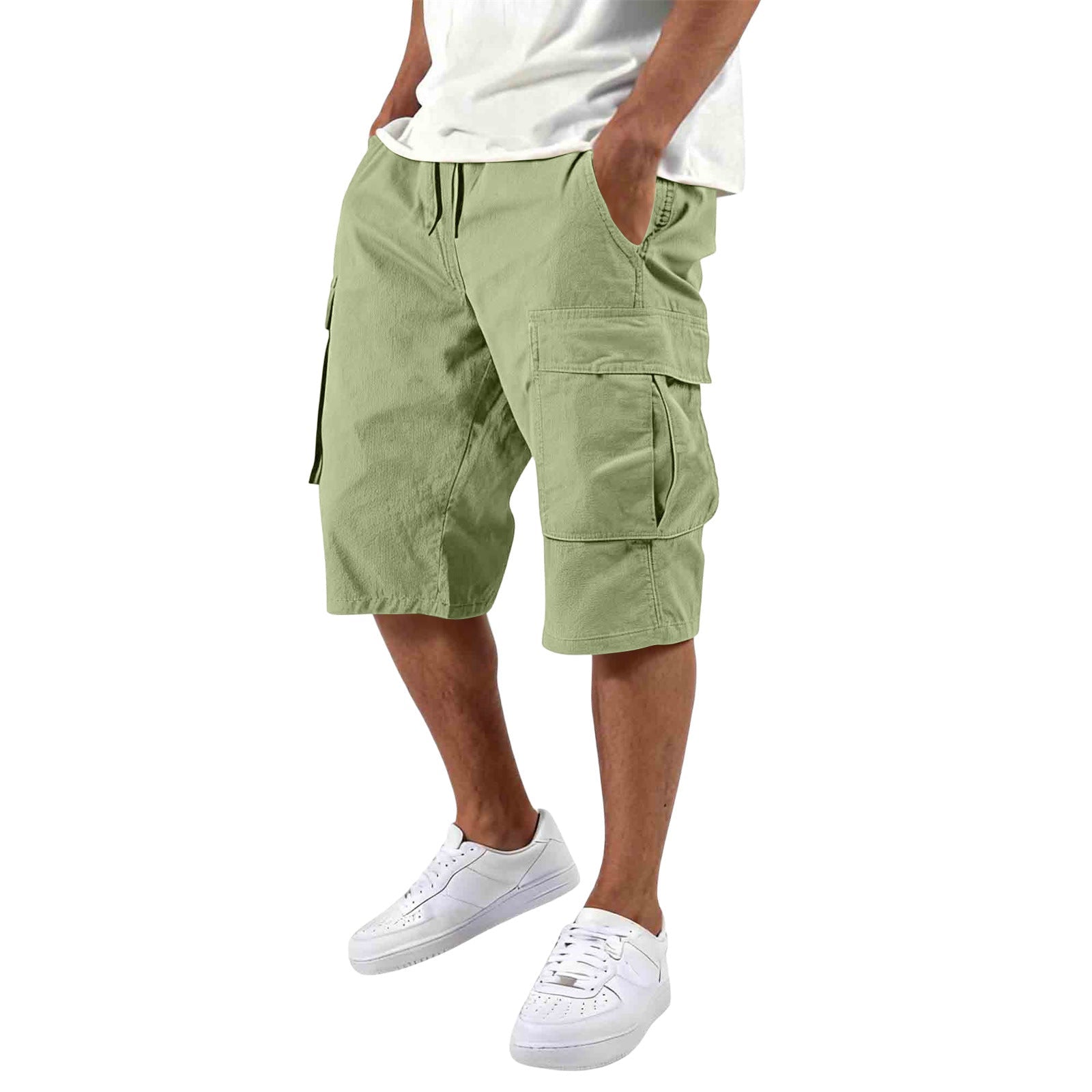 Dovydas – Pantalones cortos cargo de ajuste relajado