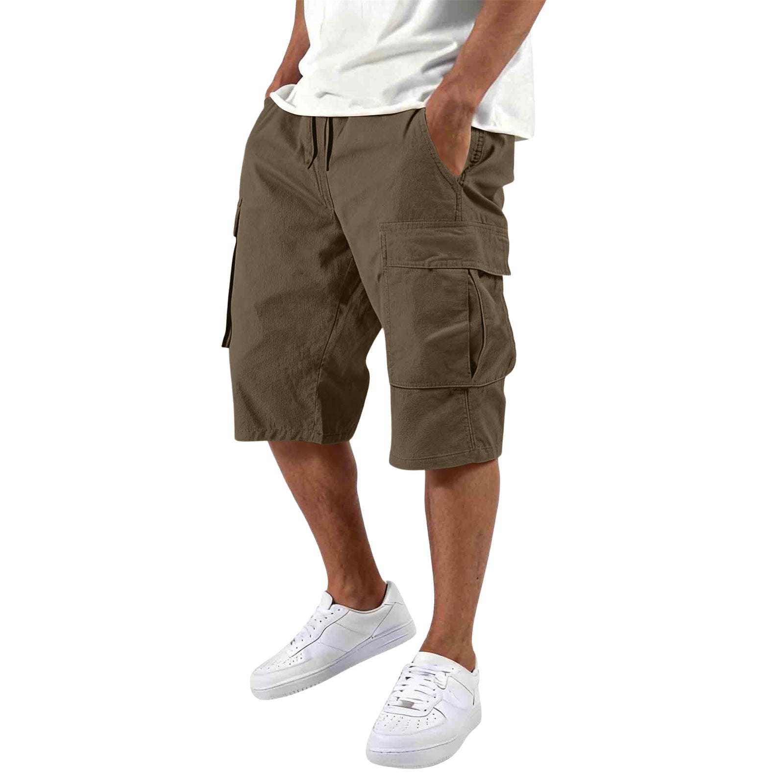Dovydas – Pantalones cortos cargo de ajuste relajado