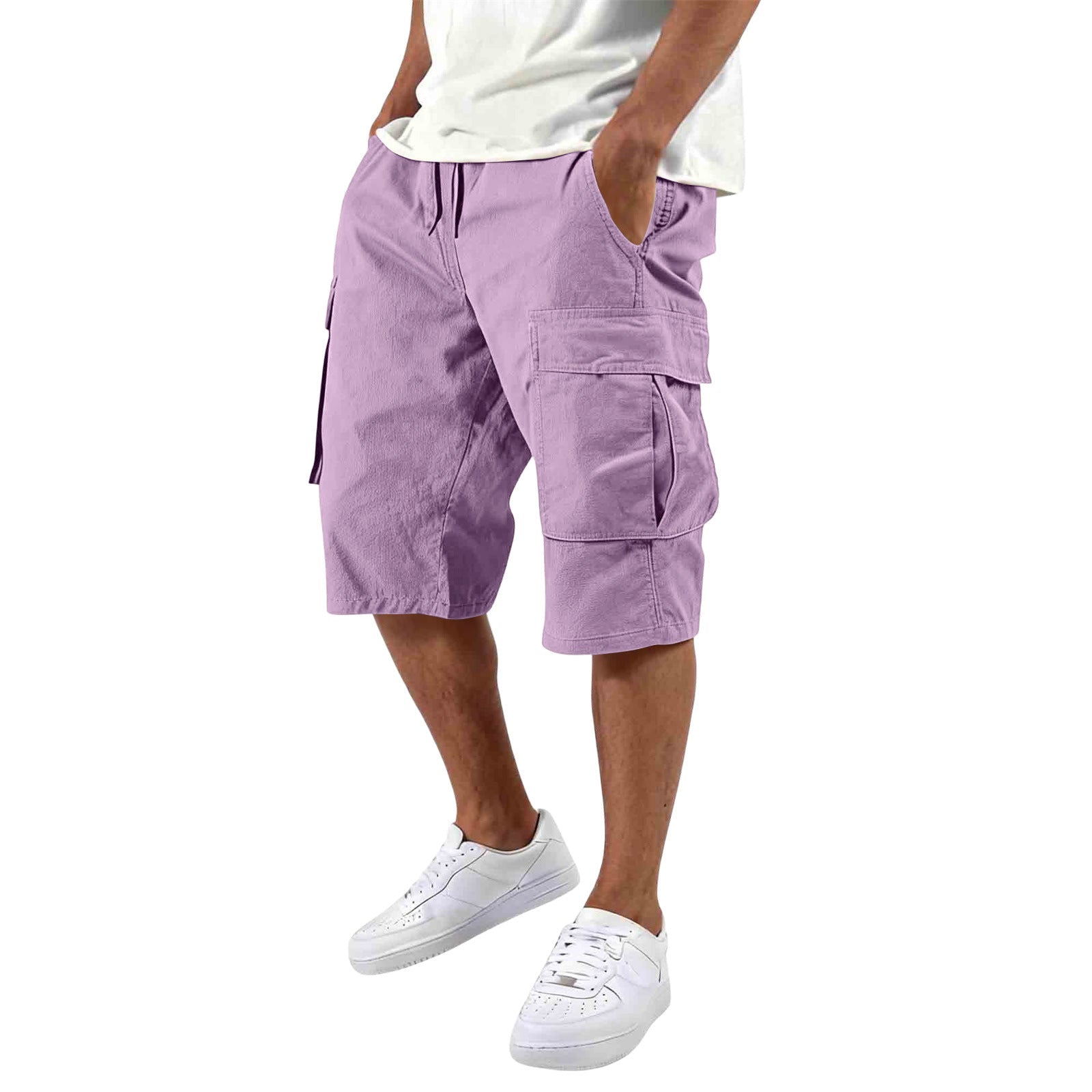 Dovydas – Pantalones cortos cargo de ajuste relajado