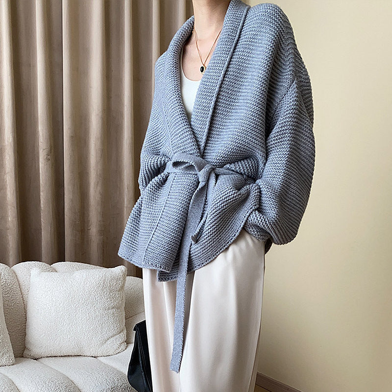 Cardigan de Lana Tejida Rosalie