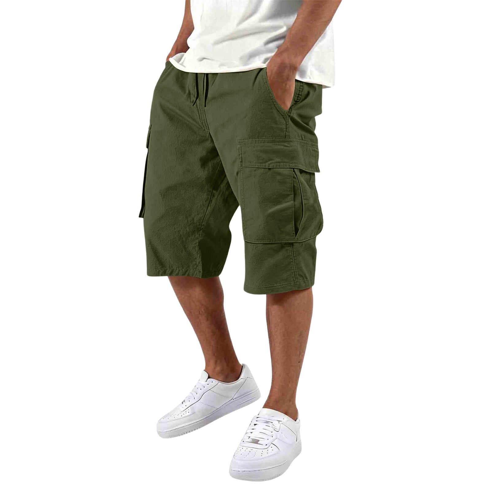 Dovydas – Pantalones cortos cargo de ajuste relajado