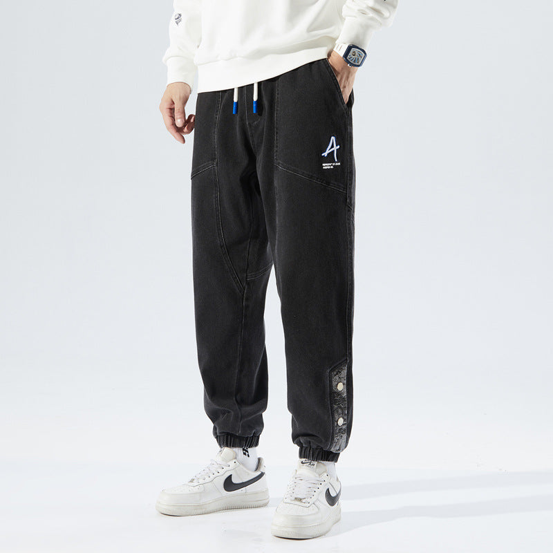 Joggers de mezclilla